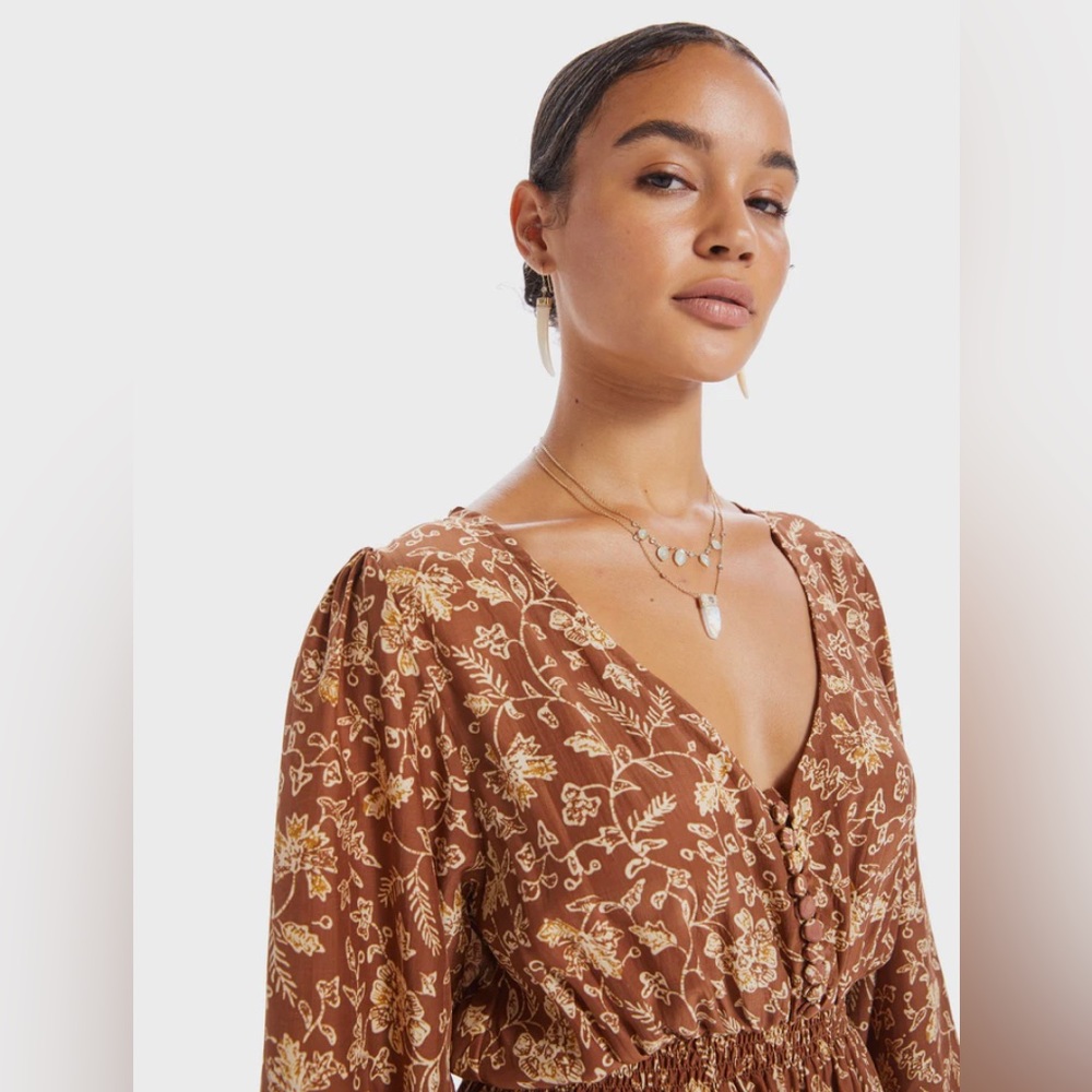 Natalie Martin Long Silk Dress - NWT